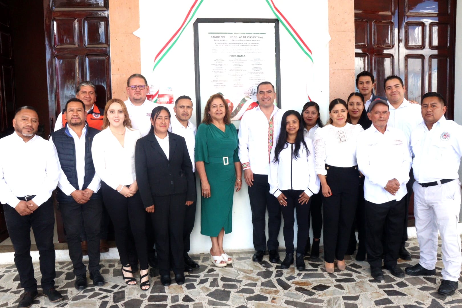 Presentación de Bando Solemne de Fiestas Patrias