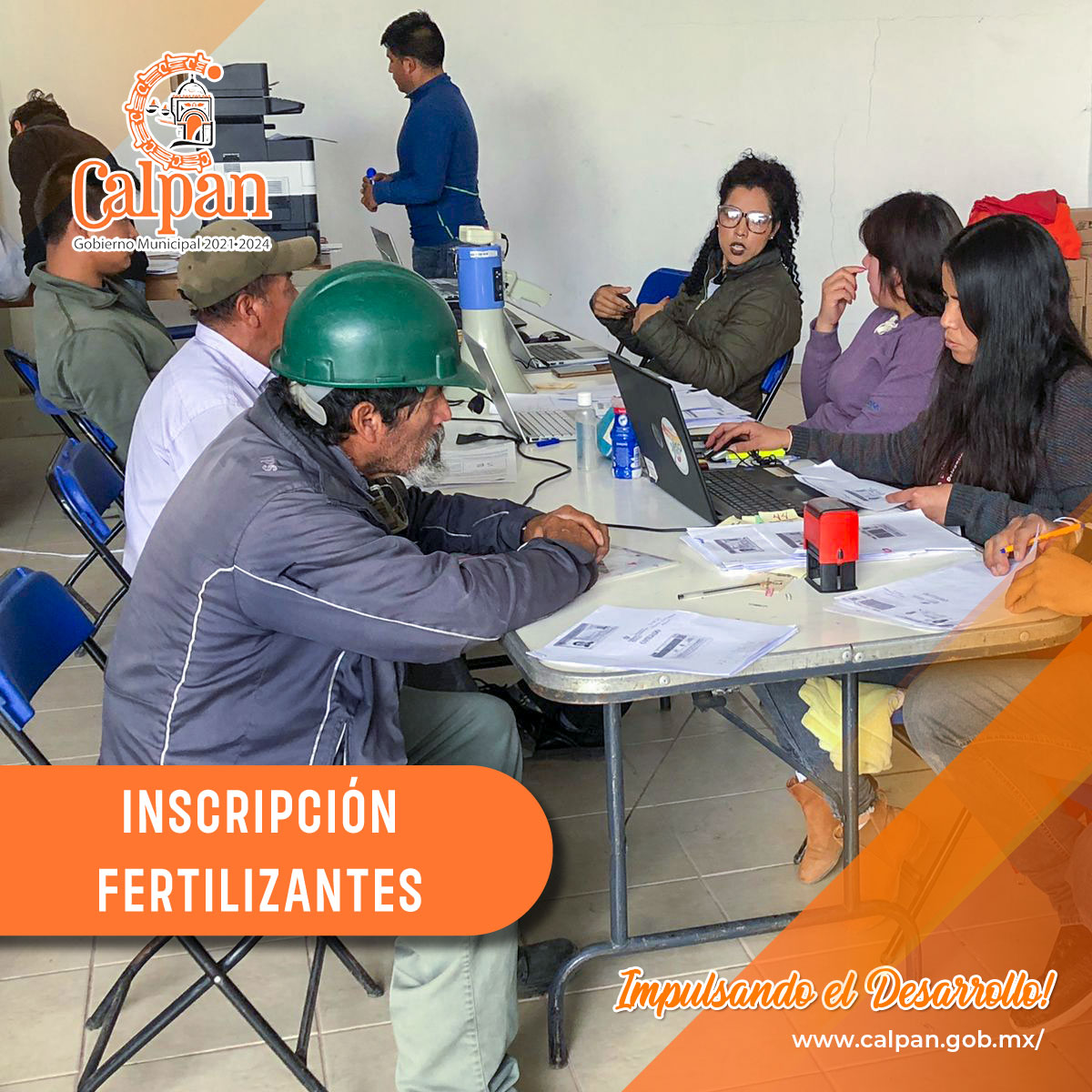 Inscripción a Programa Fertilizantes