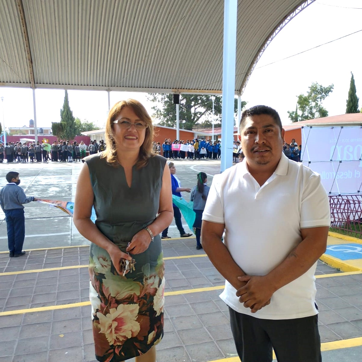 El H. Ayuntamiento entrega obras de rehabilitación en Primaria Eufrosina Camacho de Ávila