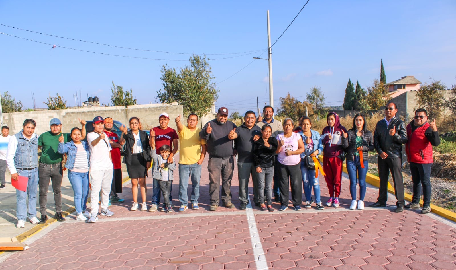 Inauguración de la Calle "San Andres"