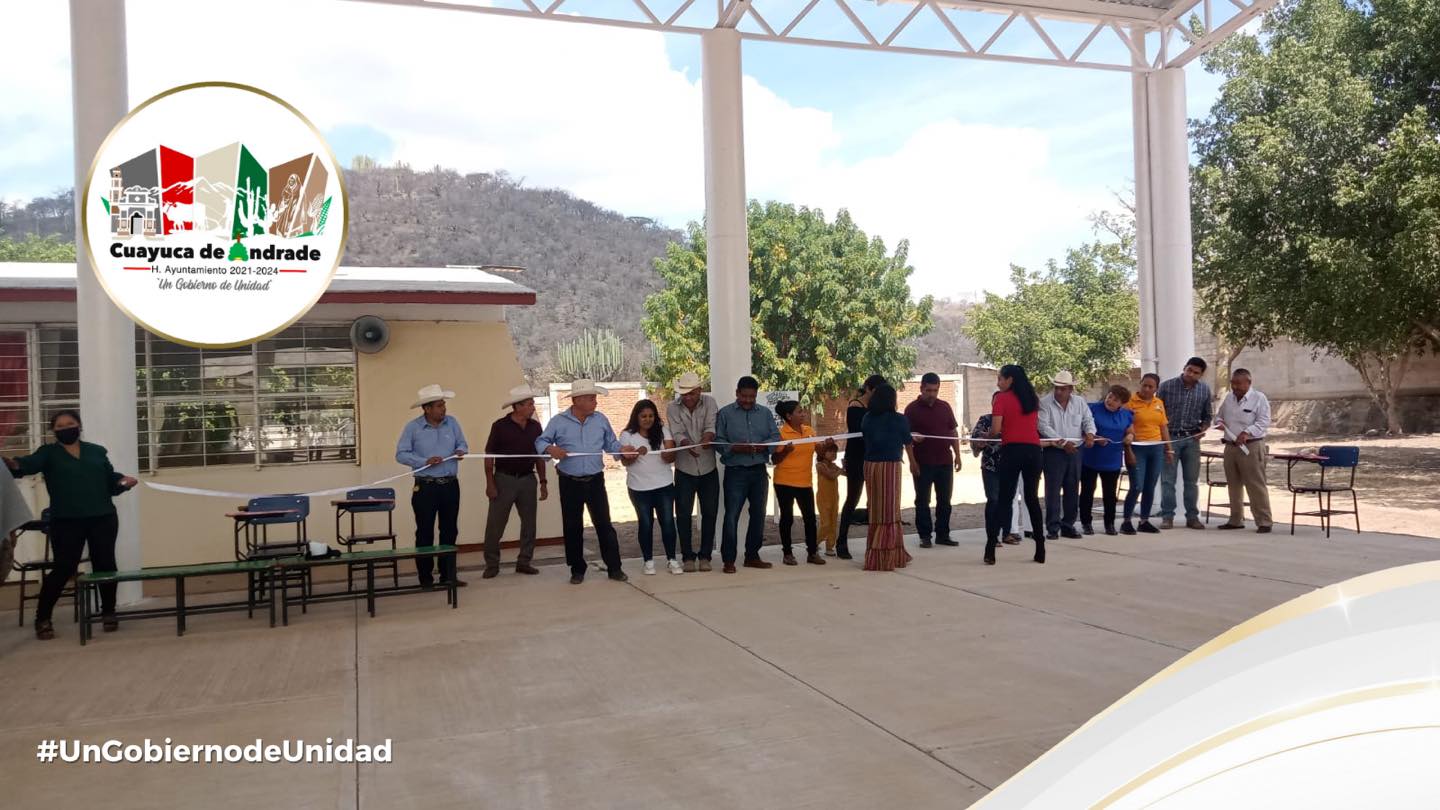 Inauguración de Techado de Escuela Primaria Benito Juárez