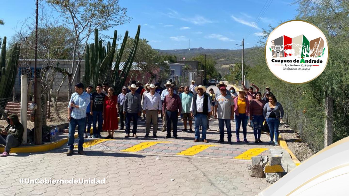 Inauguración de Calle Principal