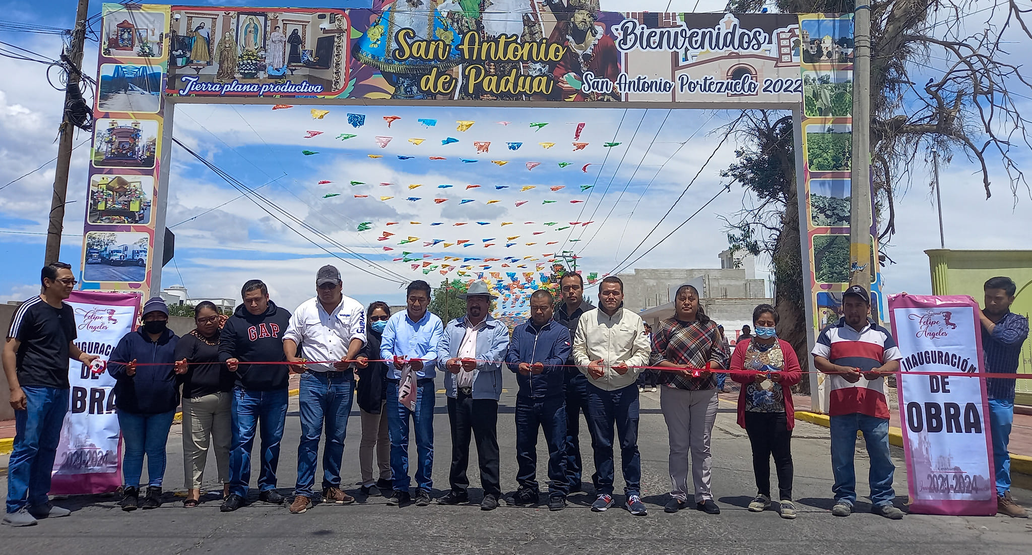 Inauguración del andador Peatonal