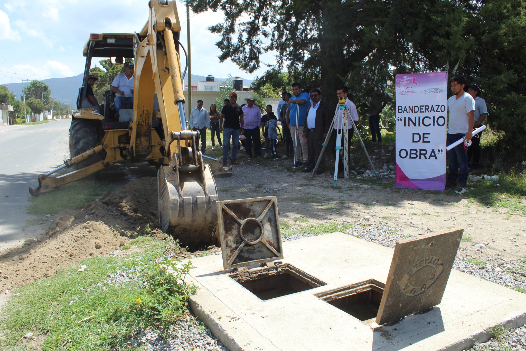 Inicio de obra "Rehabilitación de Red de Agua Potable"