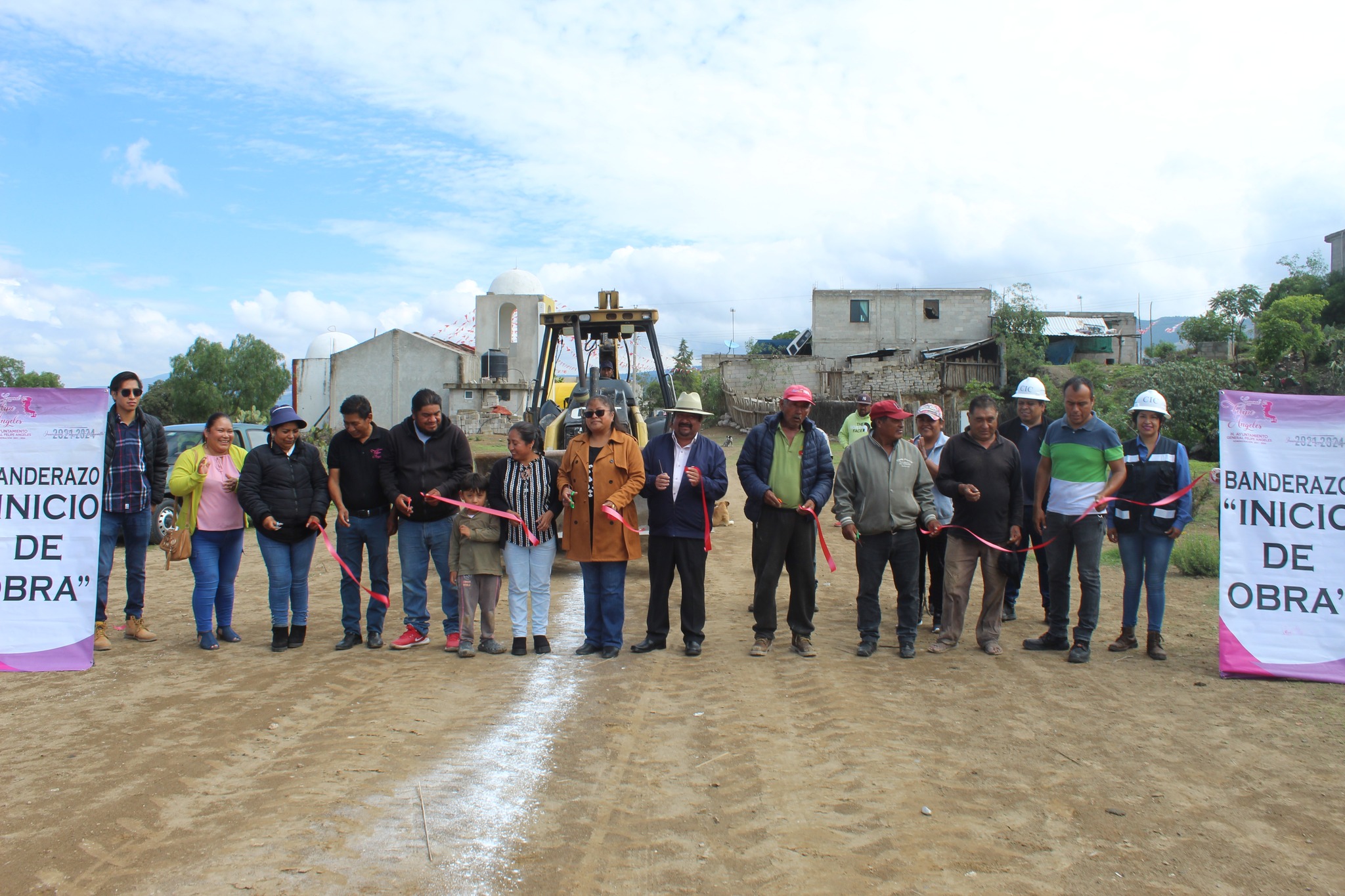 Banderazo de Obra Red de Drenaje Sanitario