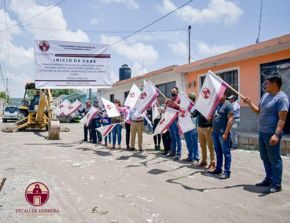 Banderazo de Inicio de Obra en Ahuatepec