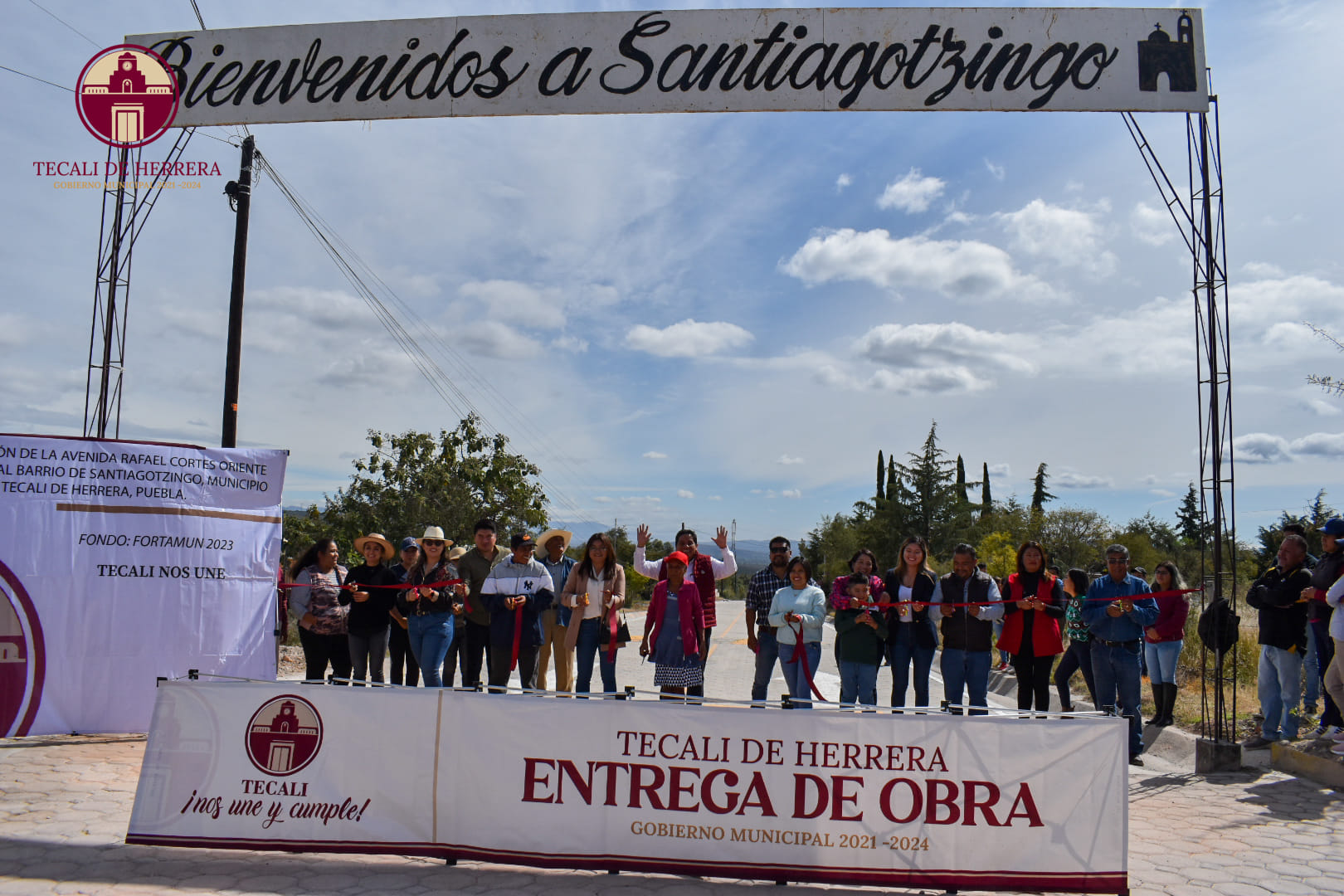 Inauguración de Primera Etapa de Obra en Calle Av. Rafael Cortes Oriente