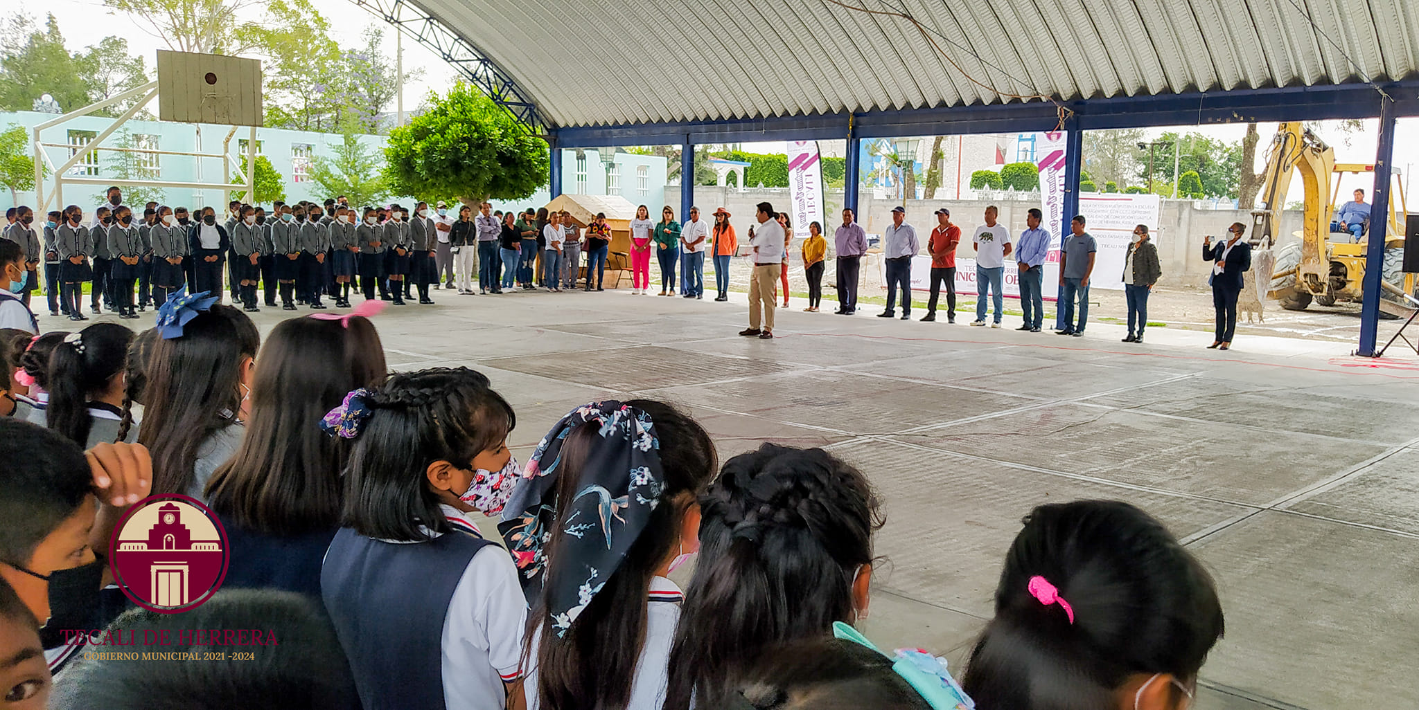 Banderazo Inicio de Obra en Concepción Cuautla