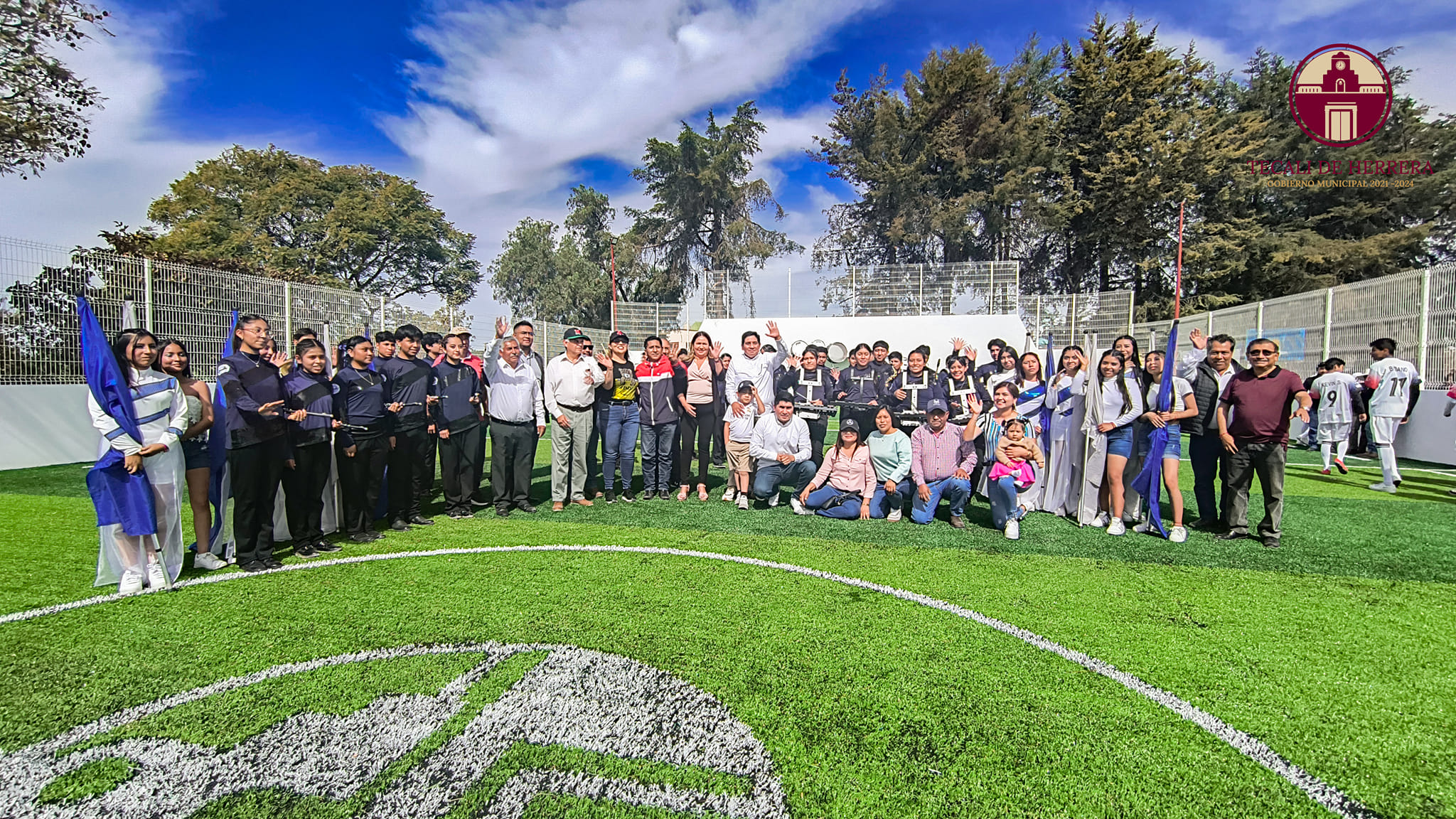 Inauguración de Cancha Sintetica de Futbol