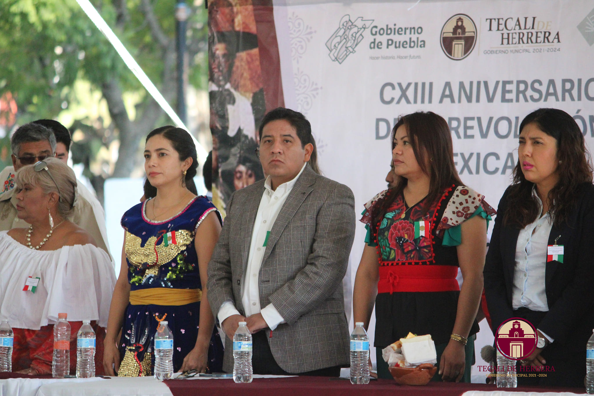 Conmemoracion del CXIII Aniversario de la Revolucion Mexicana