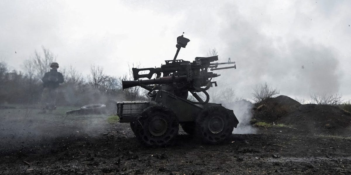 Ukraine's Ground Robots Deliver Powerful Blows in War Against Russia