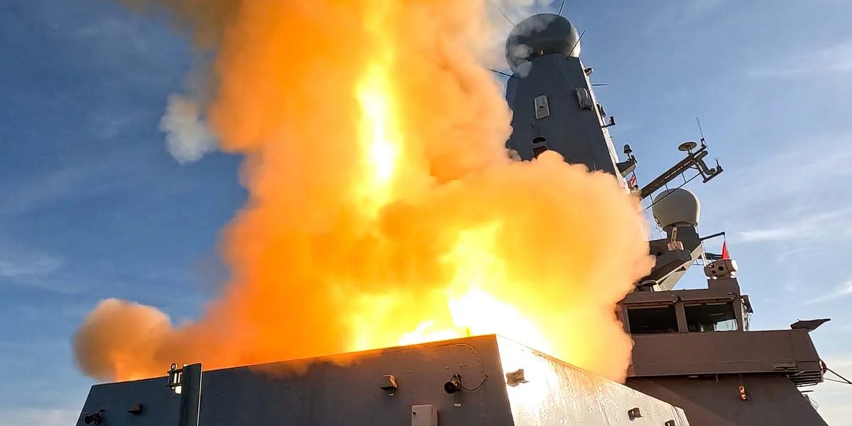 Royal Navy's Type 45 Destroyer Successfully Intercepts Supersonic Missile