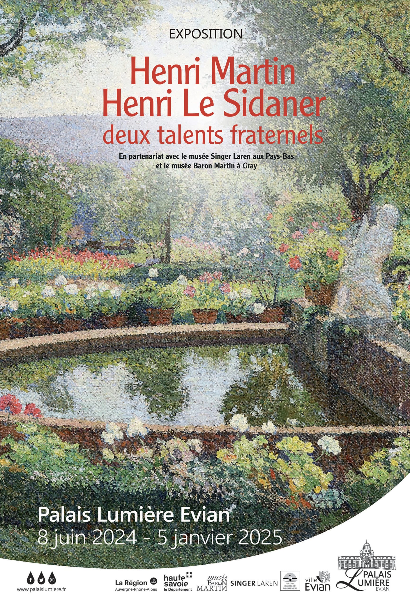 Henri Martin – Henri Le Sidaner, deux talents fraternels