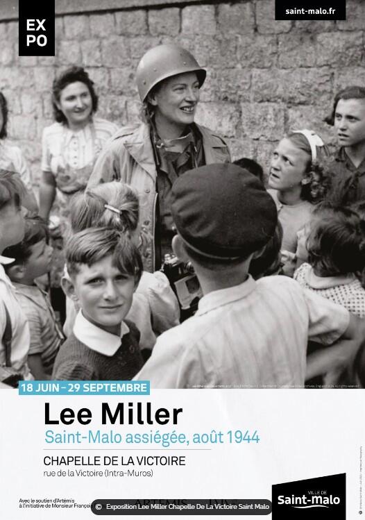 Lee Miller, Saint-Malo assiégée, 13-17 août 1944