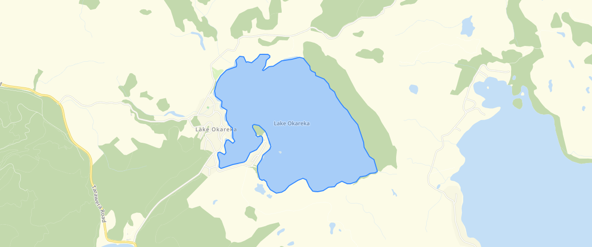 Bed of Lake Okareka