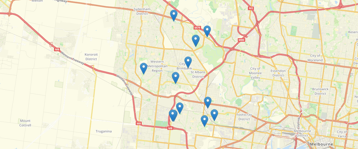 Australia - Brimbank Bike Racks