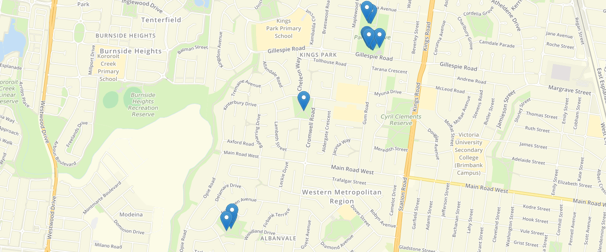 Australia - Brimbank Seats and Tables