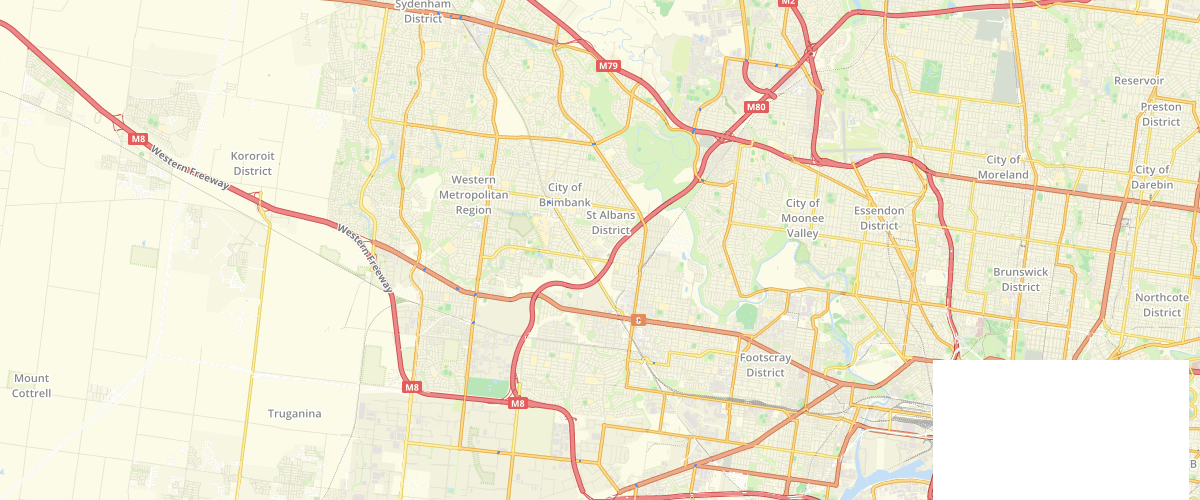 Australia - Brimbank Traffic Signal Locations