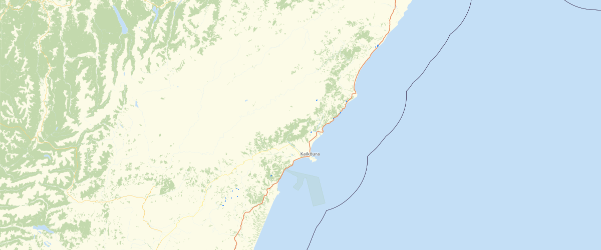 Canterbury - Kaikoura Earthquake Fault Ruptures 2016