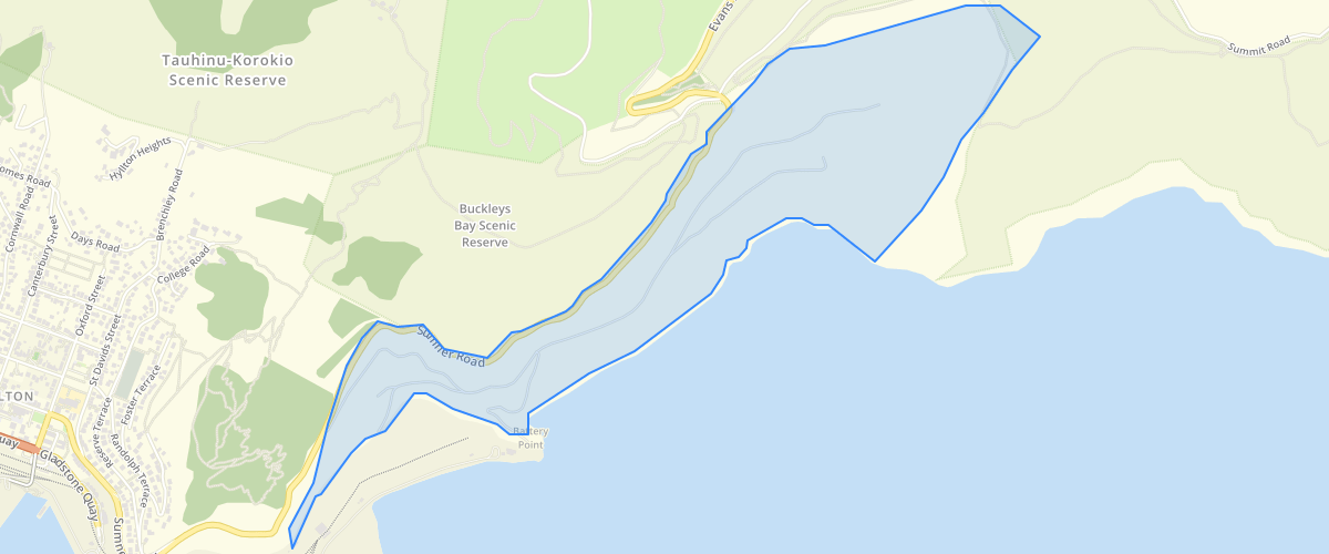Canterbury - LPRP - Area B - Gollans Bay Quarry Area