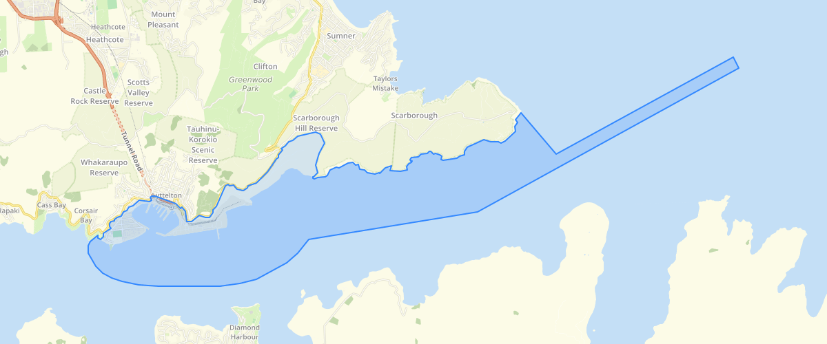 Canterbury - LPRP - Geographic Extent of the Recovery Plan