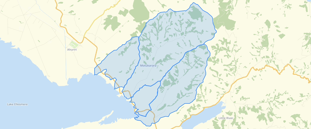 Canterbury - LWRP - Environmental Flow and Allocation Zones