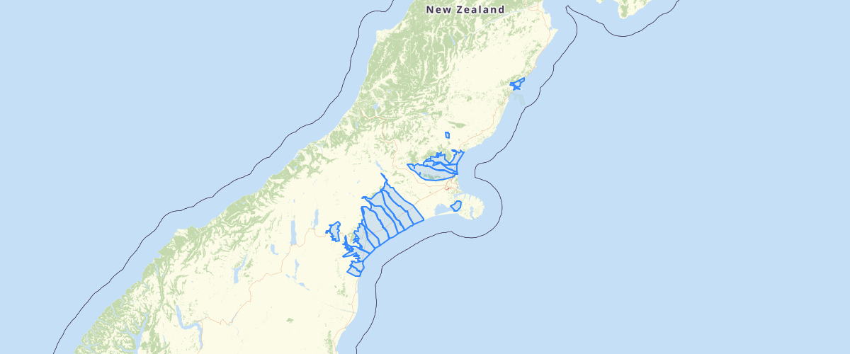 Canterbury - LWRP - Groundwater Allocation Zones