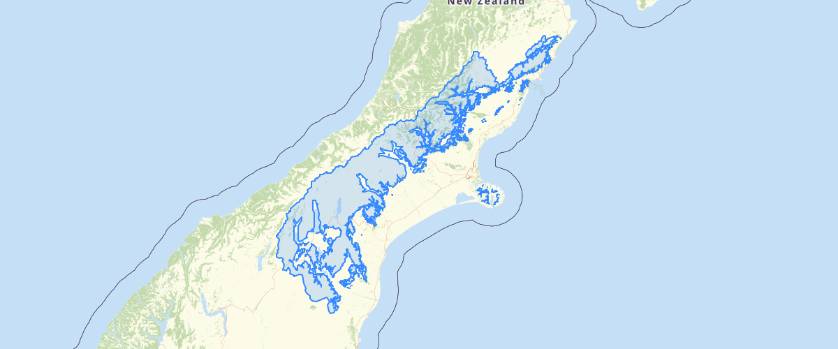 Canterbury - LWRP - Hill and High Country Area