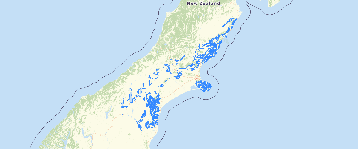 Canterbury - Plan Change 5 LWRP - High Runoff Risk Phosphorus Zone