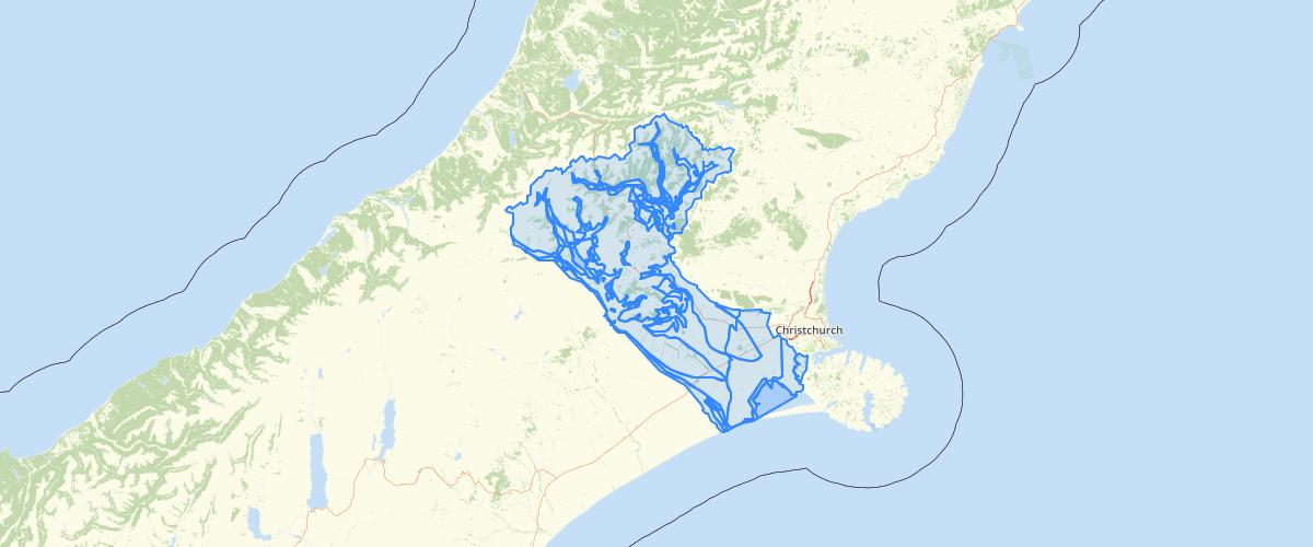 Canterbury - Selwyn liquefaction susceptibility 2006