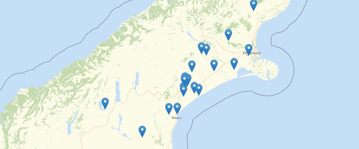 Canterbury - Surface Water Dam Active - Consented Activities