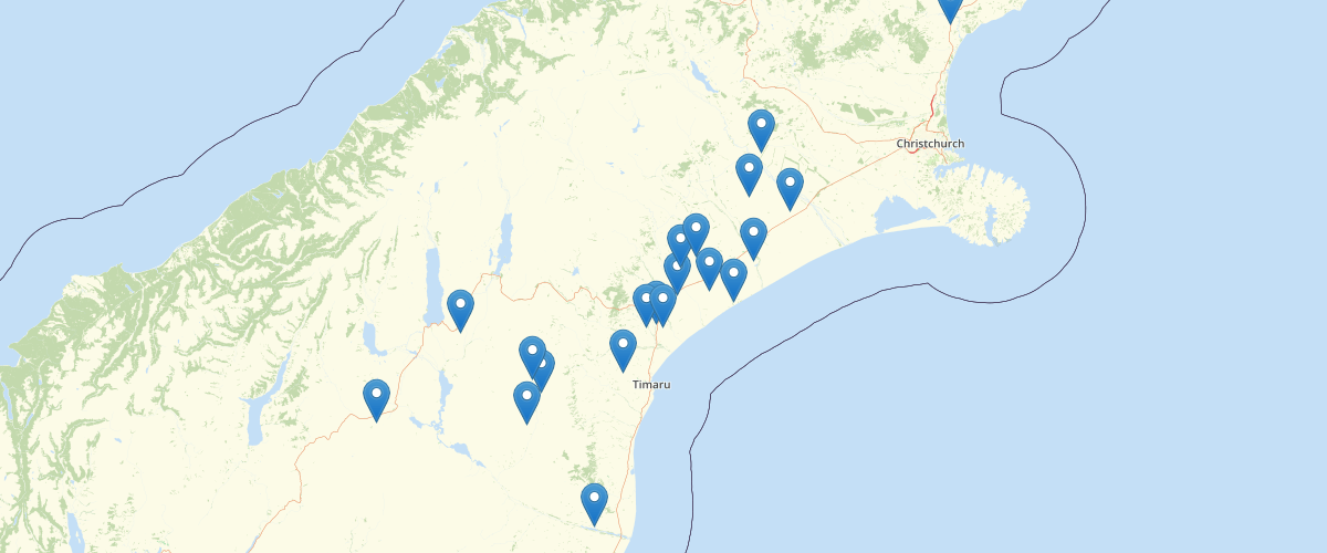 Canterbury - Surface Water Dam - Consented Activities