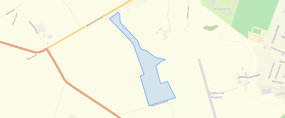 Gisborne Citrus Grove Development Area