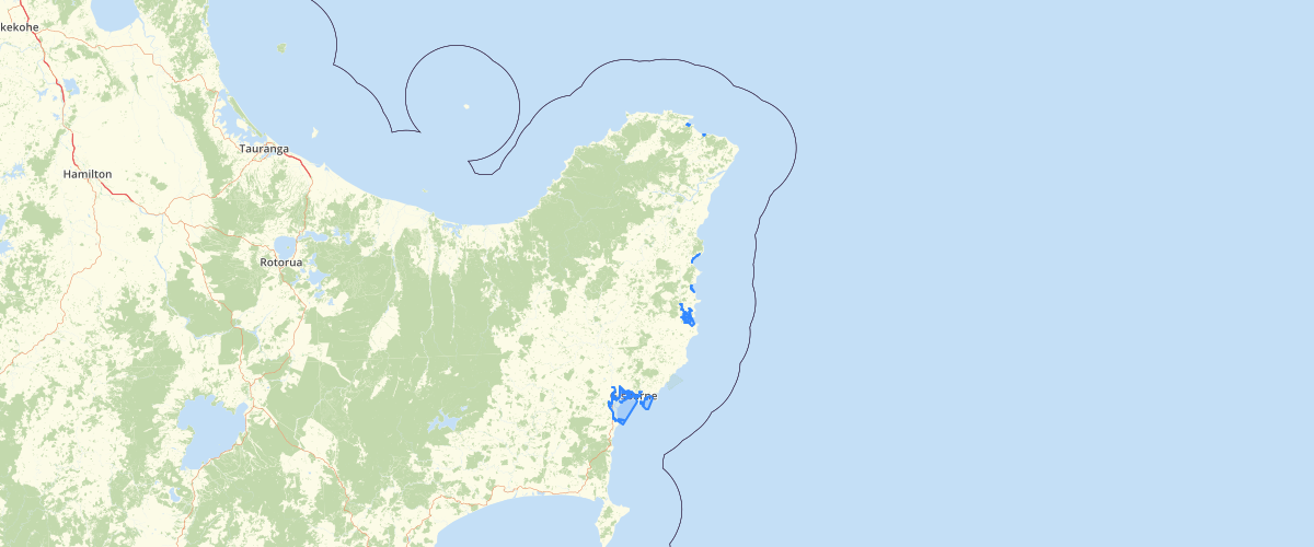 Gisborne Coastal Storm LIM Alert 1 AEP 2m SLR