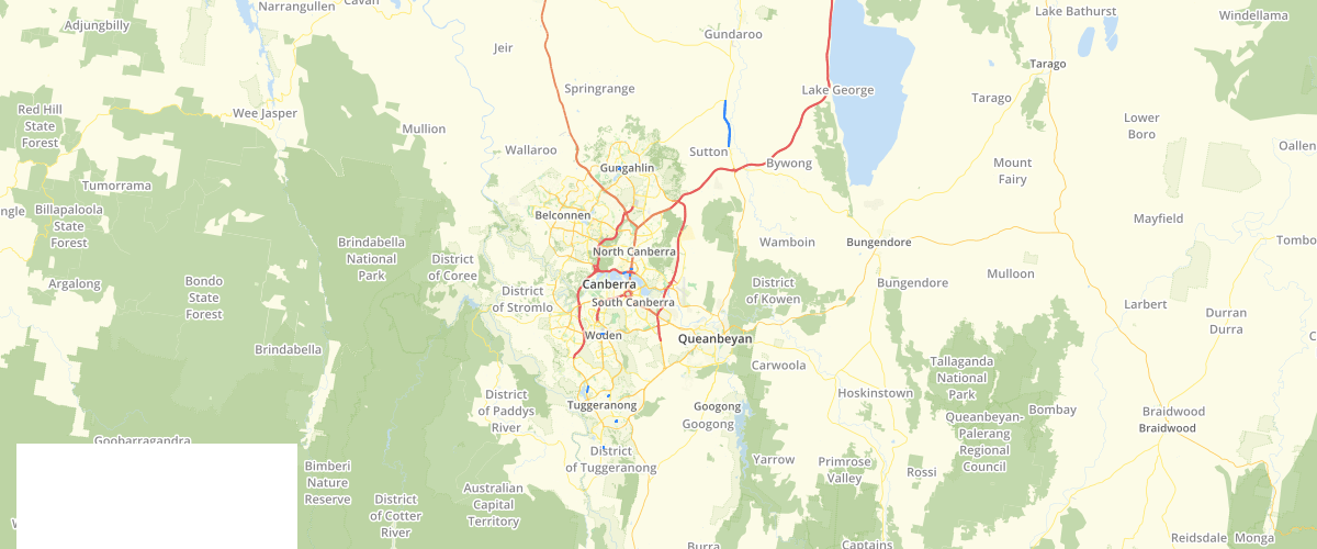 Australia - Congestion on all roads during 2031 AM peak - Audit 2019