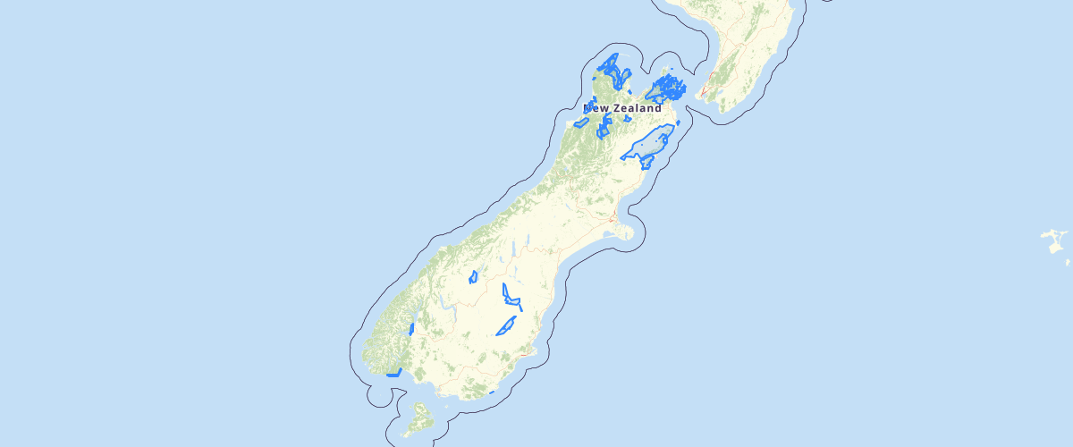 DOC Feral Pig Distribution 2007