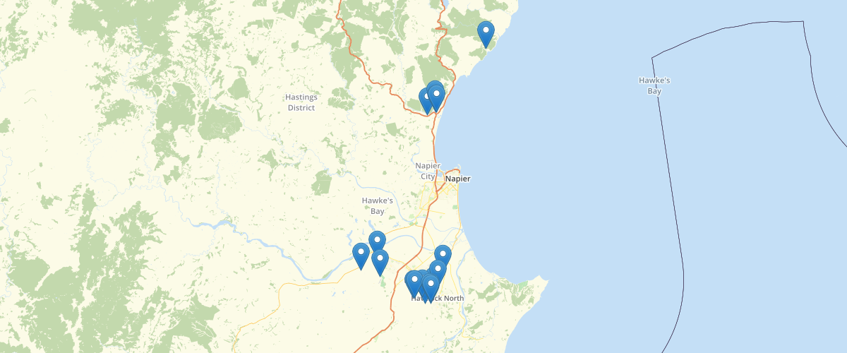 Hawkes Bay Current Water Take Point Meters - Hawkes Bay Regional Council