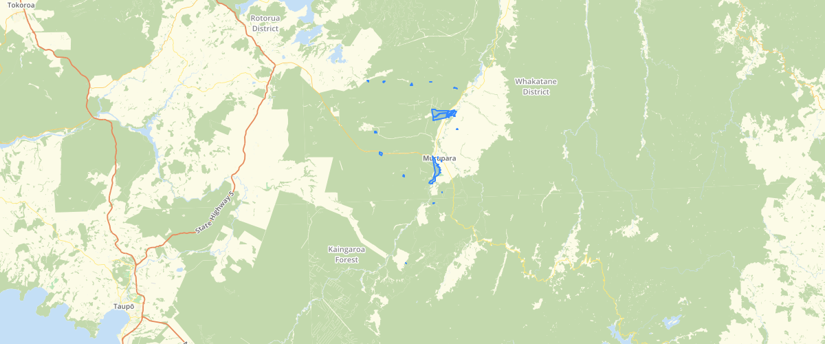 Hawkes Bay Ngati Manawa Redress Areas