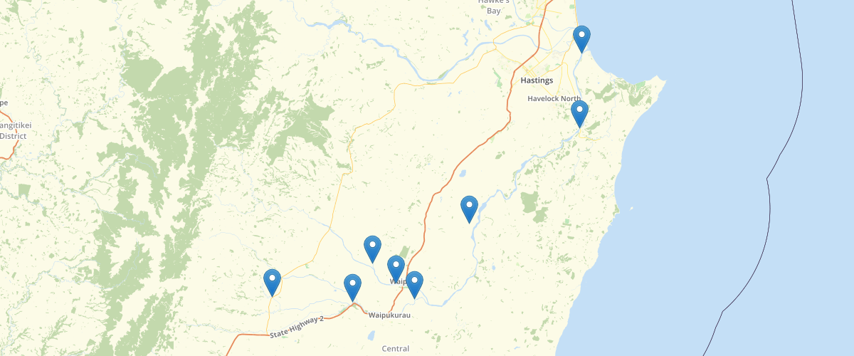 Hawkes Bay Tukituki Minimum Flow Sites