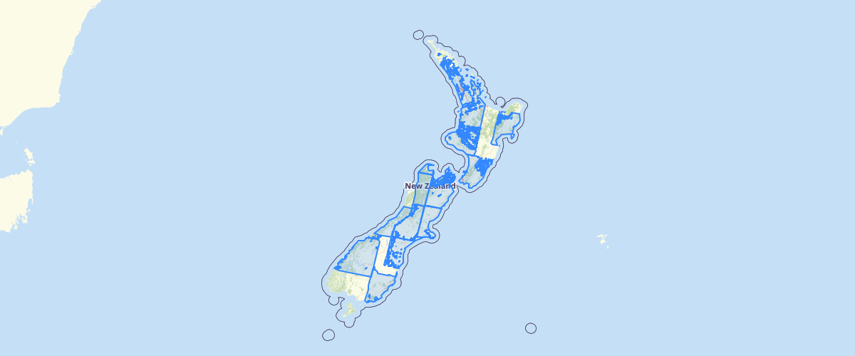 Landsat 7 2001 footprints