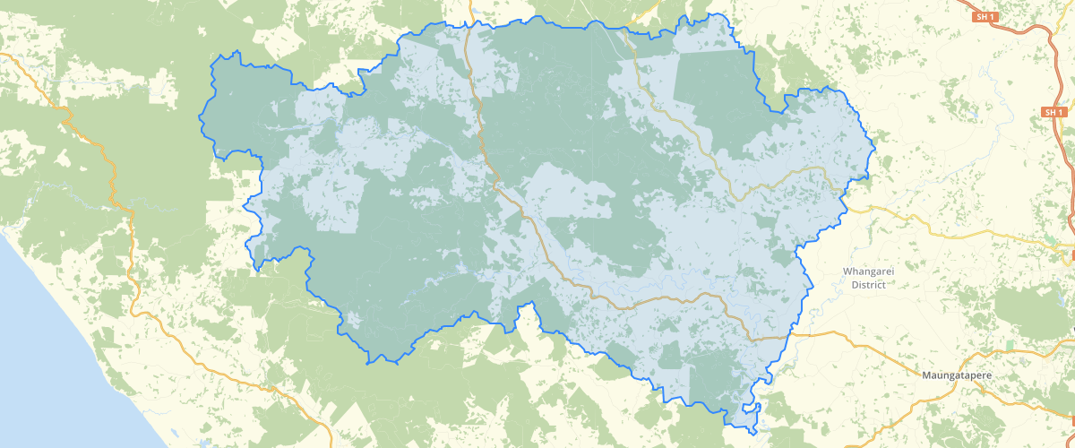 Mangakahia Catchment