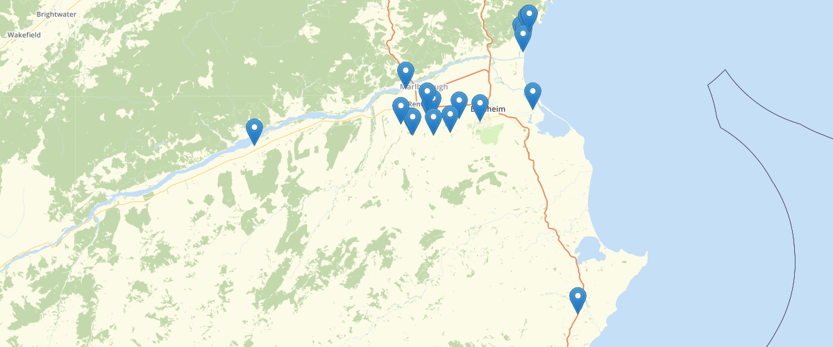 Marlborough - Groundwater Level Monitoring Sites