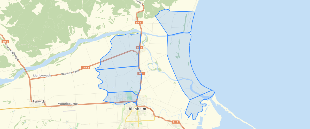 Marlborough - MEP - Freshwater Management Unit - Map 3