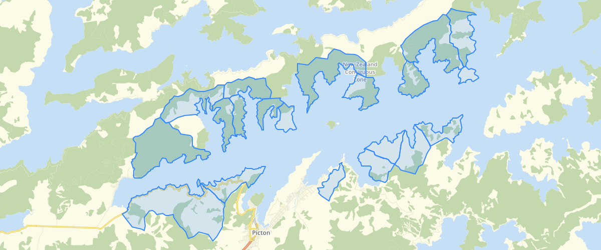 Marlborough - Wilding Pine Control Areas