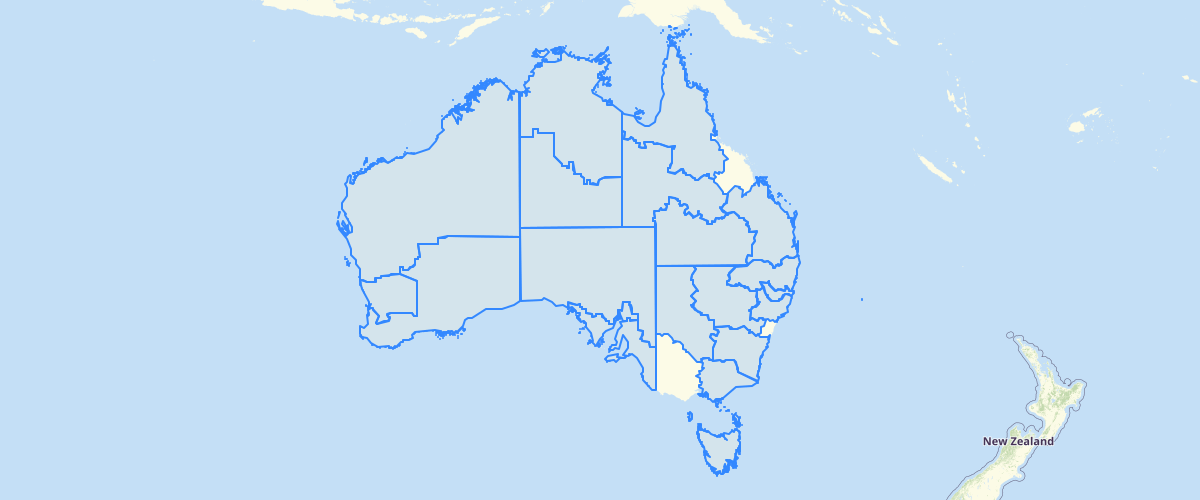 Australia - National Drought and Flood Recovery Regions