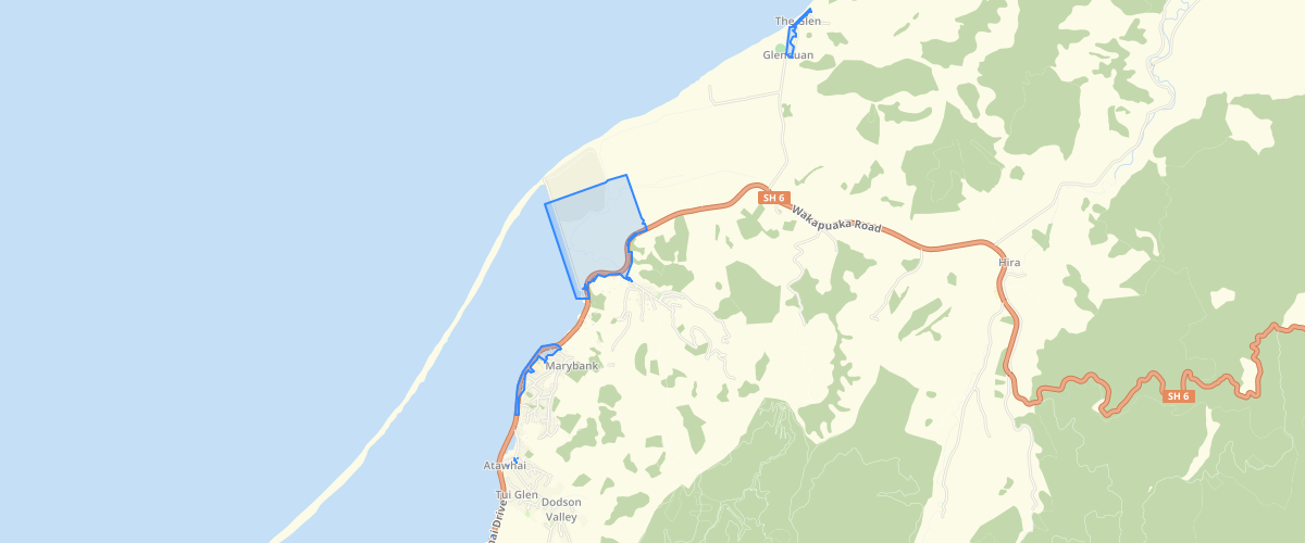 Nelson - Sea Level Rise - Aep 1 pct 220