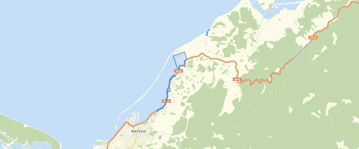 Nelson - Sea Level Rise - Aep 1 pct 260