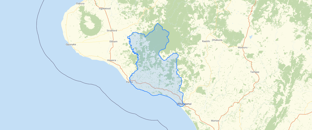 Nga Rauru Kītahi Area