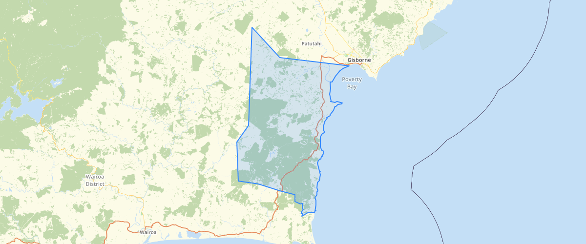 Ngai Tamanuhiri Area