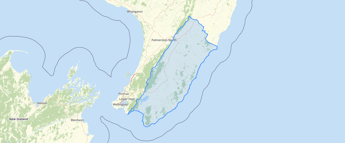 Ngati Kahungunu ki Wairarapa - Tamaki Nui a Rua Area